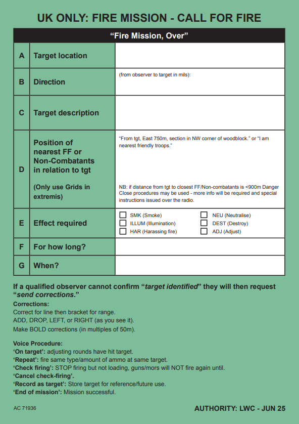 Slate Card